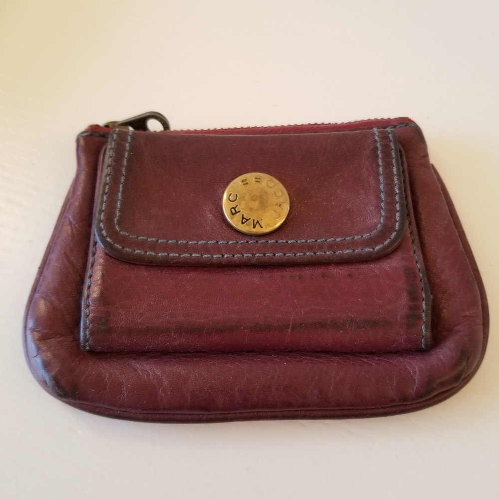 Marc Jacobs Vintage Leather Coin Purse Pouch